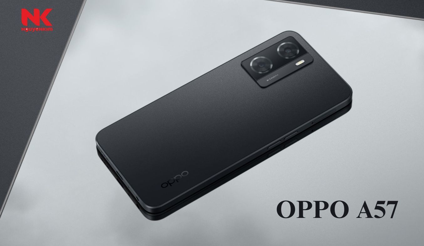 Điện thoại OPPO A57 diện mạo sang trọng