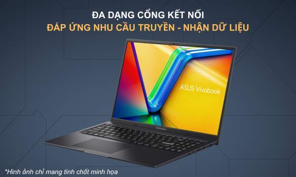 Laptop Asus Gaming Vivobook i5-12500H/16GB/512GB/Win11 (K3605ZC-RP564W) - Đa dạng cổng kết nối