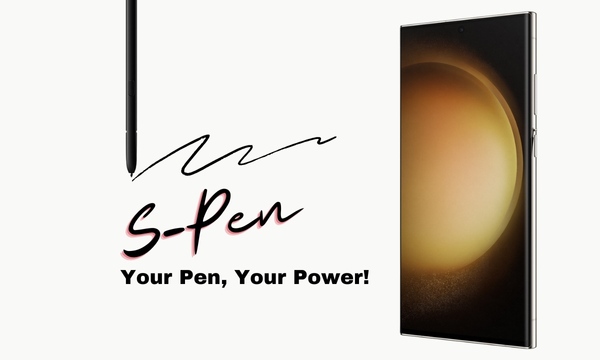 Điện thoại Samsung Galaxy S23 Ultra tích hợp sẵn S Pen
