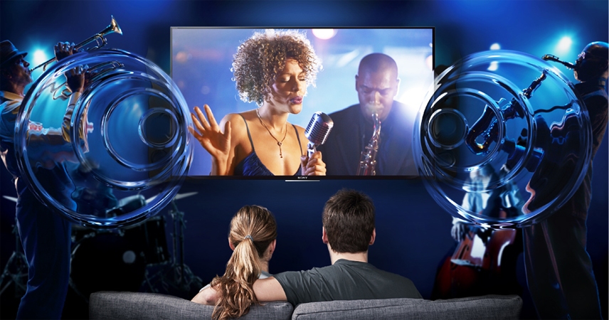 Tivi LCD Sony KDL-48W650D cho âm thanh sống động