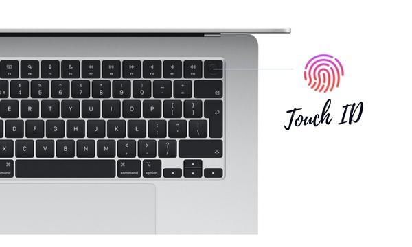 Laptop Macbook Air M2 2023 8GB/512GB/10 Core GPU MQKT3SA/A Bạc trang bị touch ID