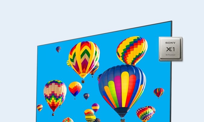 Smart Tivi Sony 4K 43 inch KD-43X7500H VN3 - Bộ xử lý X1 4K