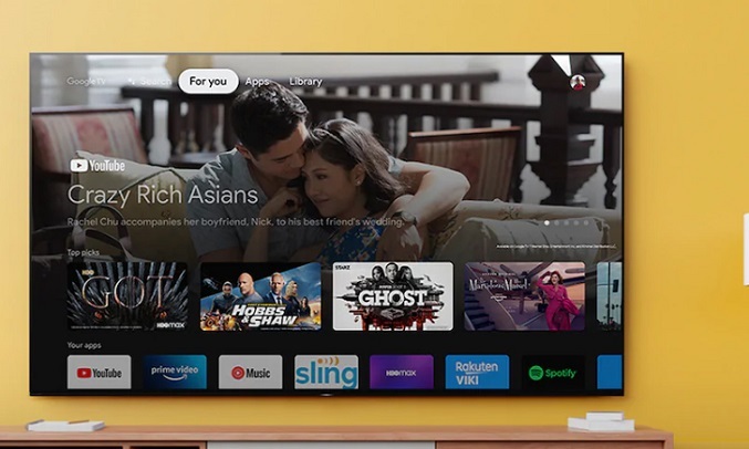 Google Tivi Sony - Hệ điều hành