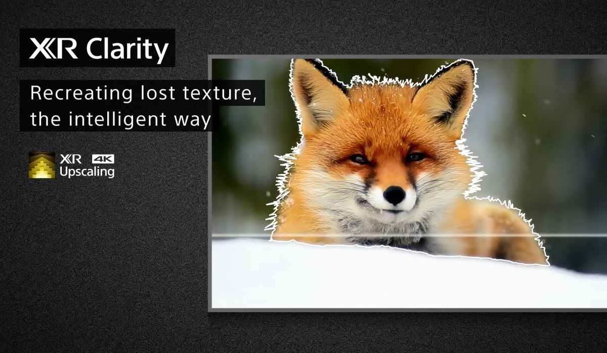 Tivi Sony X95J - Công nghệ XR 4K Upscaling