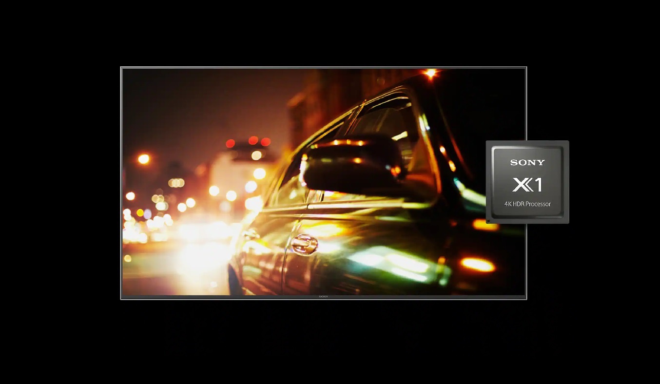 Android Tivi Sony 4K 55 inch KD-55X9000H/S VN3- Bộ vi xử lý 4K HDR X1