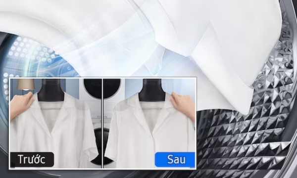 Máy sấy bơm nhiệt Samsung Inverter 9 kg DV90BB9440GHSV - Chế độ Wrinkle Prevent