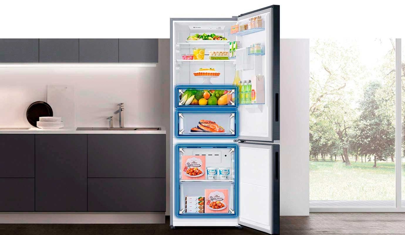 Tủ lạnh Samsung Inverter 280 Lít RB27N4010S8 Thiết kế hiện đại mới