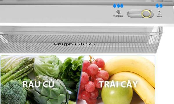 Tủ lạnh Toshiba Inverter 411 lít GR-RT559WE-PMV(58)-MM - Ngăn rau Origin Fresh