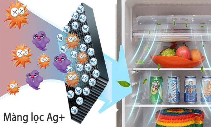 Tủ lạnh Sharp Inverter 196 lít SJ-X201E-DS Cho thực phẩm tươi ngon và bổ dưỡng