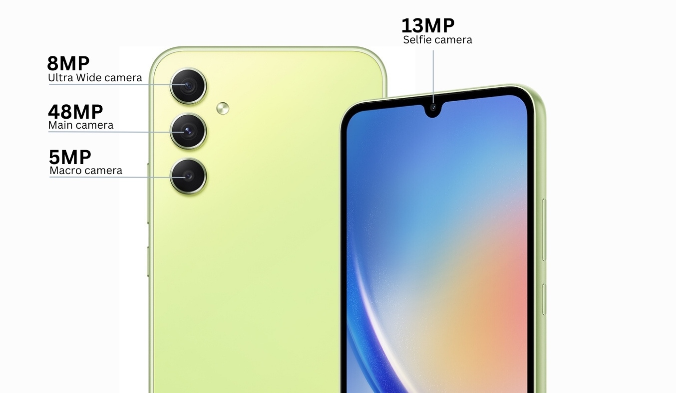 Điện thoại Samsung A34 5G camera chụp hình tốt