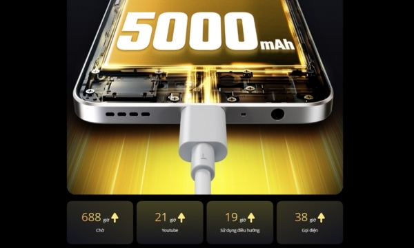 Điện thoại Realme 10 dung lượng pin lớn