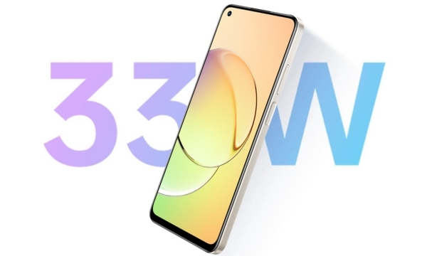 Điện thoại Realme 10 - sạc pin nhanh 33W