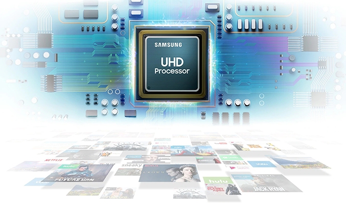 Tivi Samsung 65 inch UA65RU7100KXXV vi xử lý mạnh mẽ