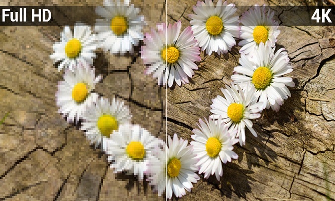 Smart tivi Sony 55 inch KD-55X7000F hình ảnh sắc nét