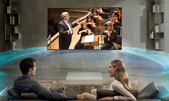 Smart tivi Sony 55 inch KD-55X7000F âm thanh tuyệt vời