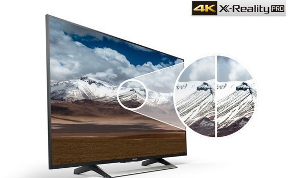 Tivi 4K Sony 43 inch KD-43X8000E VN3 sắc nét
