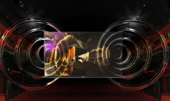 Smart tivi Sony KDL-50W660F âm thanh sống động