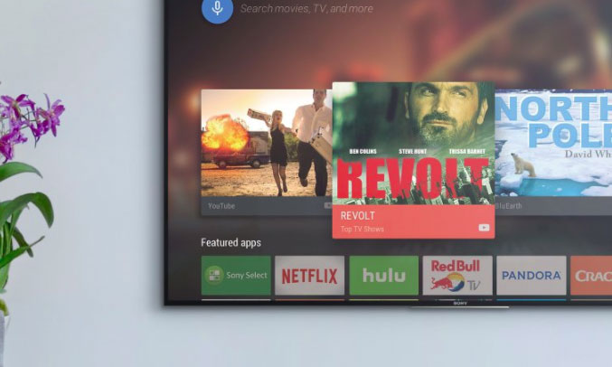 Smart tivi Sony KDL-50W660F hiện đại