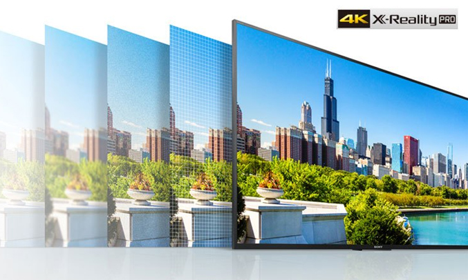 Smart tivi 4K 55 inch Sony KD557000E đắm chìm trong thiết kế siêu mỏng ấn tượng