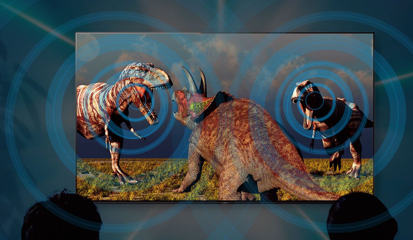 Android Tivi Sony 8K 85 inch KD-85Z8H hệ thống loa được lắp vào khung viền