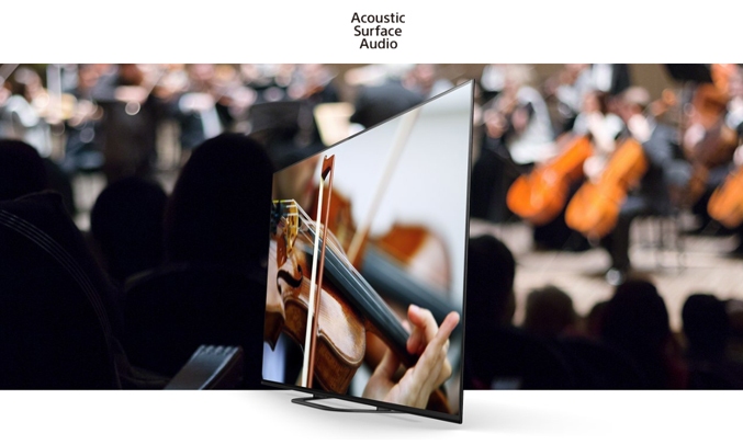 Tivi OLED Sony 65 Inch KD-65A8G chìm đắm trong âm thanh