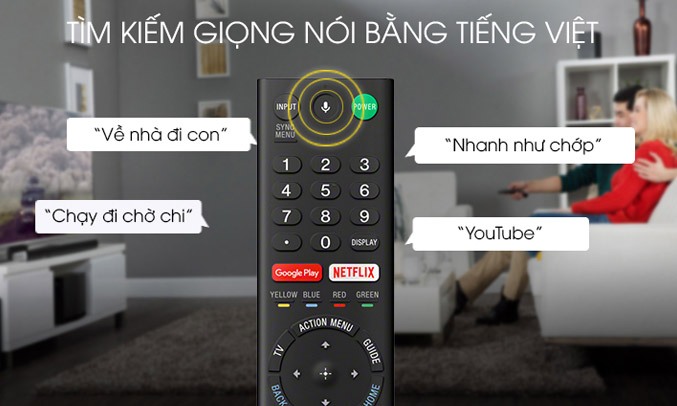 Tivi OLED Sony 55 Inch KD-55A8G điều khiển bằng giọng nói, chính hãng giá tốt tại Nguyễn Kim