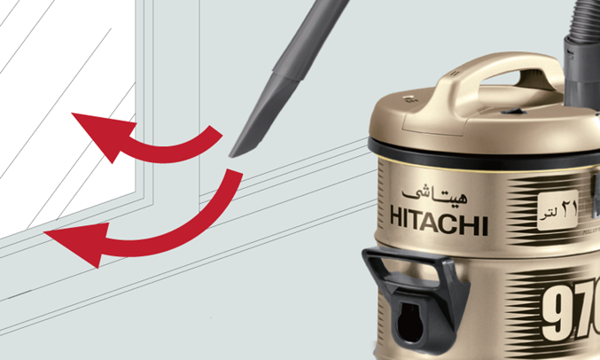 Máy hút bụi Hitachi CV-940Y (24CV-PG) chức năng thổi bụi