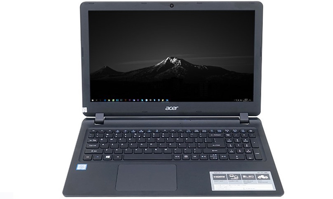 Laptop Acer ES1 572 32GZ bàn phím bấm nhẹ nhàng, chính xác
