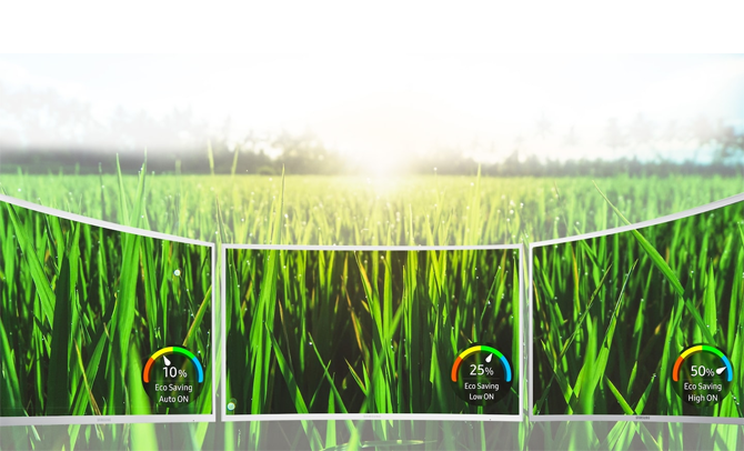 Màn hình Samsung LC32F391FWEXXV Tiết kiệm năng lượng, bảo vệ môi trường