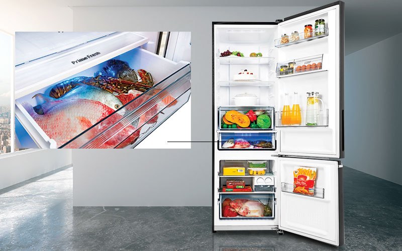 Tủ lạnh Panasonic Inverter 322 lít NR-BV360GKVN có công nghệ cấp đông mềm