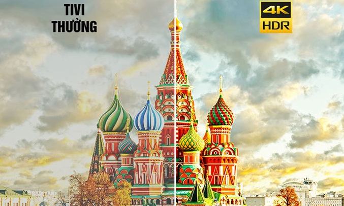 Smart tivi 4K 55 inch Sony KD-55X8500E hình ảnh chi tiết đến ngỡ ngàng