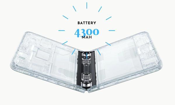 Điện thoại OPPO Find N2 Flip dung lượng pin cao