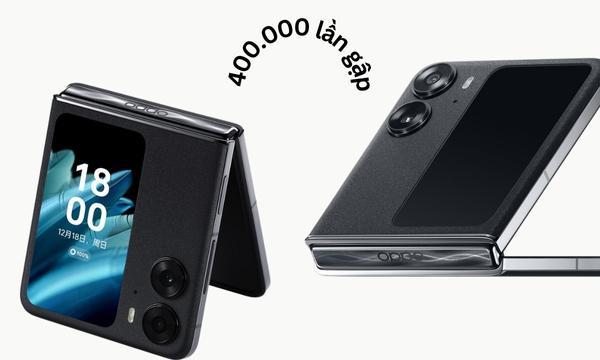 OPPO Find N2 Flip bản lề bền bỉ