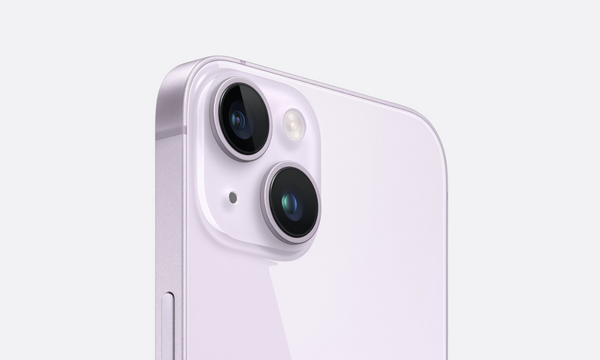 Điện thoại iPhone 14 512GB Tím bộ đôi camera chất lượng