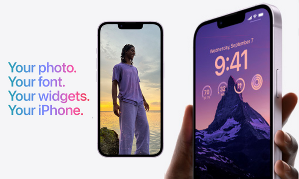 Điện thoại iPhone 14 512GB Tím chạy trên hệ điiều hành iOS 16