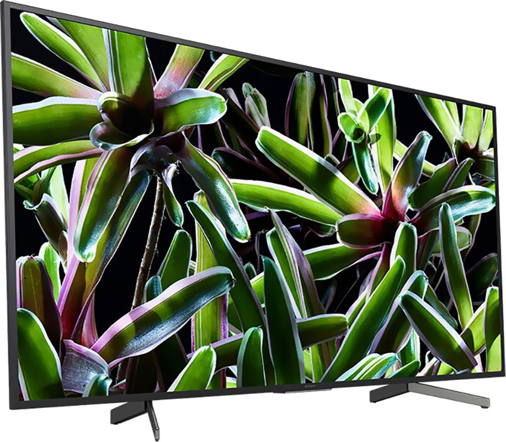 Smart Tivi Sony 4K 65 inch KD-65X7000G mặt nghiêng phải