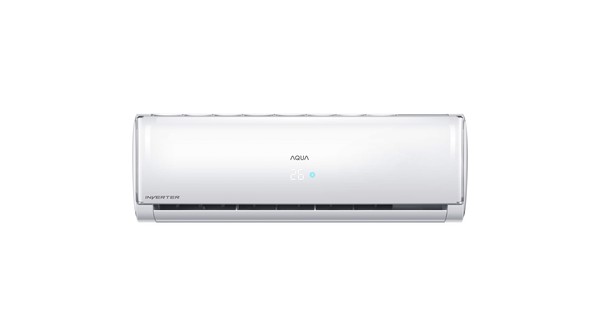 Máy lạnh Aqua Inverter 1.5 HP AQA-KCRV13TH mặt chính diện